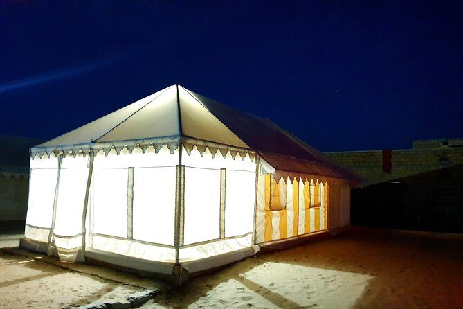 Desert Tour with Camel Safari, jeep safari - accommodation in luxury Swiss tent - Day 1: Pottery-Making House Stop and Desert Rajasthani Lunch