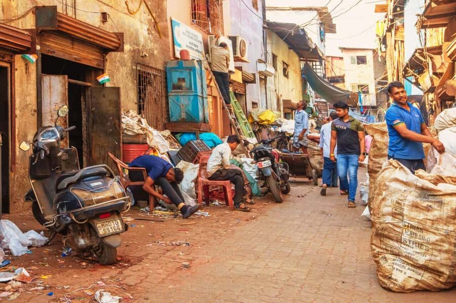 Dharavi: Daily Life inside Asia's Largest Slum walking tour - Plastic recycling and the real value of “nothing goes to waste”