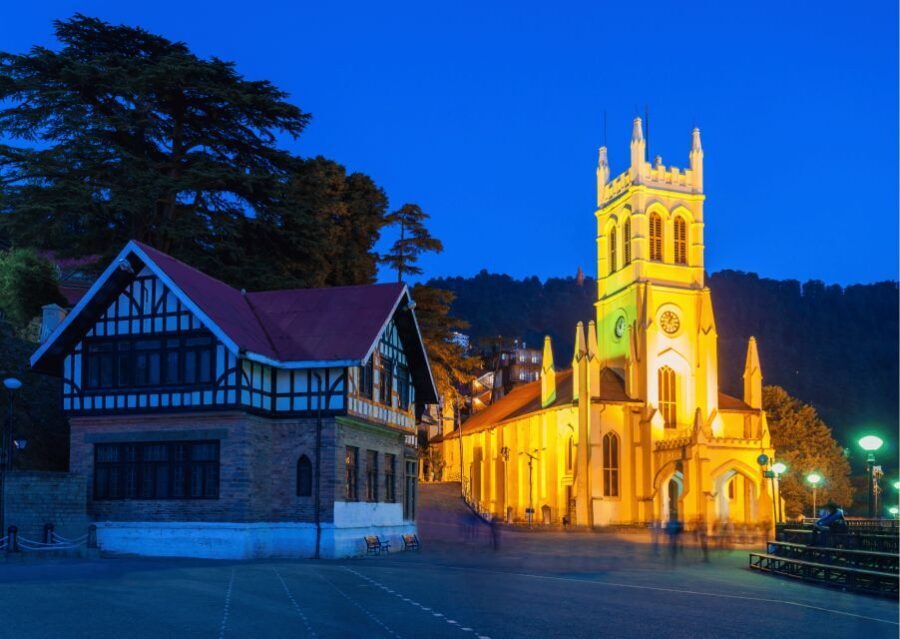 Discover the Colonial Trails of Shimla- Guided Walking Tour - Vidhan Sabha Chowk and an Old Library: Where the Old and New Touch