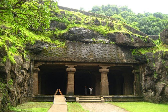 Elephanta Island Guided Tour - The ferry and toy train: built-in steps that save your energy