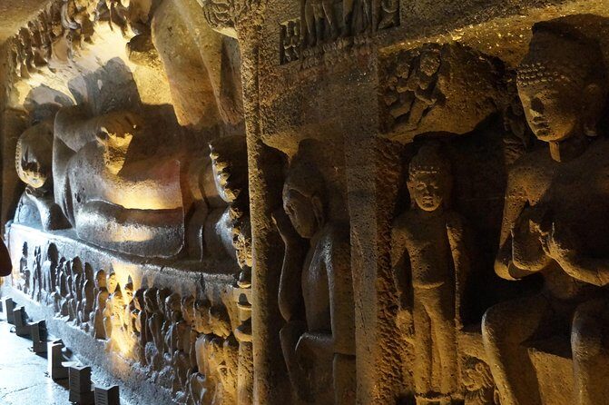 Ellora-Ajanta two days taxi service with other attractions - Day 2: Ellora on your terms, plus the Jain-cave logistics