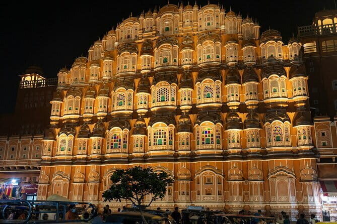 Enchanting Jaipur: Private Evening Tour of the Pink City - Hawa Mahal and the Pink City Façades: Why Night Lighting Changes Everything