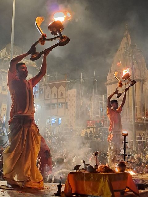 Evening Boat Ride - Getting Oriented: Assi-ghat to the Palace on Ganges setup