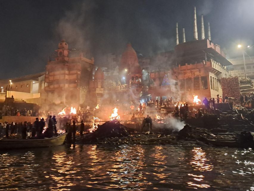 Evening Boat Ride - Manikarnika-ghat at dusk: the cremation view and how to be respectful