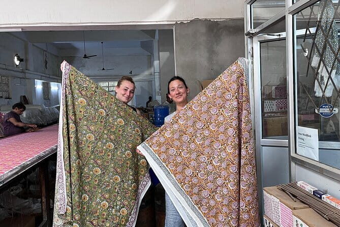 Exclusive Block Print Workshop in Rajasthan - Your Take-Home Cotton Fabric: A Real Souvenir, Not Just a Story