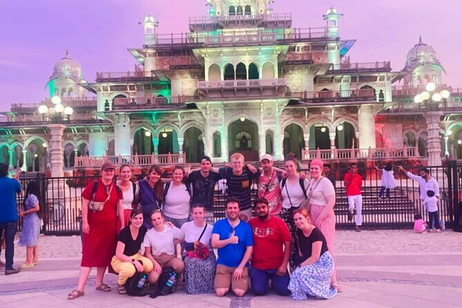 Explore Jaipur at Night with Patrika Gate - Price and Logistics: One Private Vehicle for Up to 3