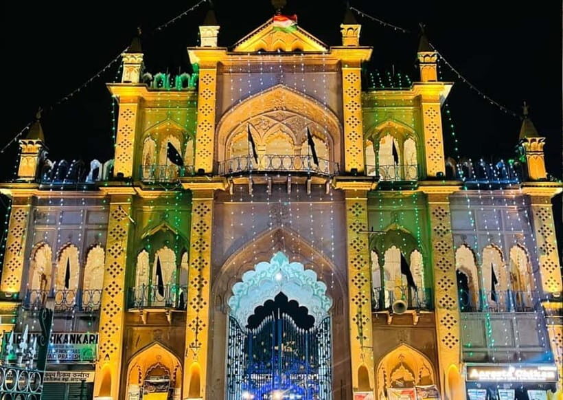 Exploring Lucknow in Nightlights: Guided Tour by Foot - Clock Tower and the return pass: where the night energy shows