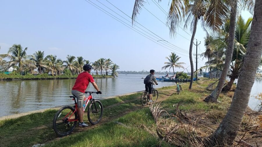 Fort Kochi Beach and Backwater eBike/Cycling Tour (Half Day) - Kumbalangi backwater village: the calmer side of Kochi