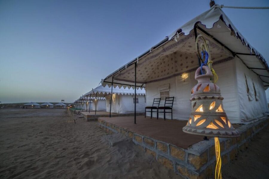 Frenzy Paradise Overnight Thar Desert Camping Tour - A Starry Thar Night in a Swiss Tent Near Sam Sand Dunes
