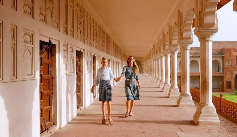 From Agra: Half Day Sunrise Tour of Taj Mahal with Agra Fort - After sunrise: Agra Fort feels different and more dramatic