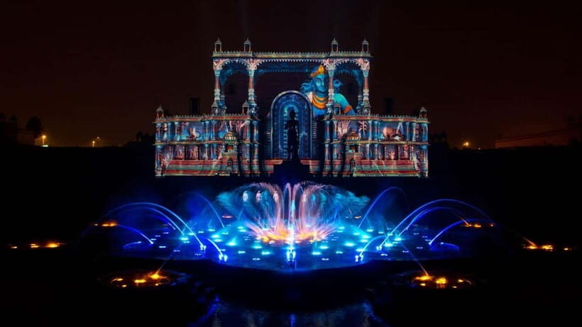 From Delhi: Akshardham Exhibition and Sahaj Anand Water Show - Arrive with a guide and skip the main queue