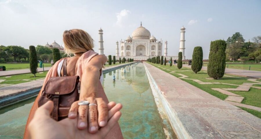 From Delhi: All Inclusive Taj Mahal & Agra Tour With 5<em>Lunch – Price and Value: What $20 Covers and What to Verify’ /><br />
At about <strong>$20 per person</strong>, this is priced in a way that makes you think: how do they keep it affordable while still offering private transport and a guide? The honest answer is that the exact value depends on your options.</p>
<p><p>Included items list:</p>
</p>
<ul>
<li><strong>Private A/C car pickup to drop-off</strong> for sightseeing</li>
<li><strong>Taxes, fuel surcharge, and parking fees</strong></li>
<li>A <strong>complimentary water bottle</strong></li>
<li><strong>Monument fees included only if that option is selected</strong></li>
<li><strong>5-star lunch included only if that option is selected</strong></li>
</ul>
<p><p>So the best way to look at it is: you’re paying for time, coordination, and an English-language-style guiding experience across multiple UNESCO stops. If you choose the monument-fee and lunch options, the total value rises fast. If you don’t, you might still feel it’s worth it for the private transport and guided circuit, but you should expect to pay some costs separately.</p>
</p>
<p><p>Also, skip-the-ticket-line is part of the value story. Even a short line delay at the Taj can wreck the pacing of a day like this. Reducing that friction is worth money, especially when you have only about 12 hours total.</p>
</p>
<h2 id="timing-tickets-and-the-real-life-day-schedule">Timing, Tickets, and the Real-Life Day Schedule</h2>
<p><img width="820" height="531" decoding="async" src=