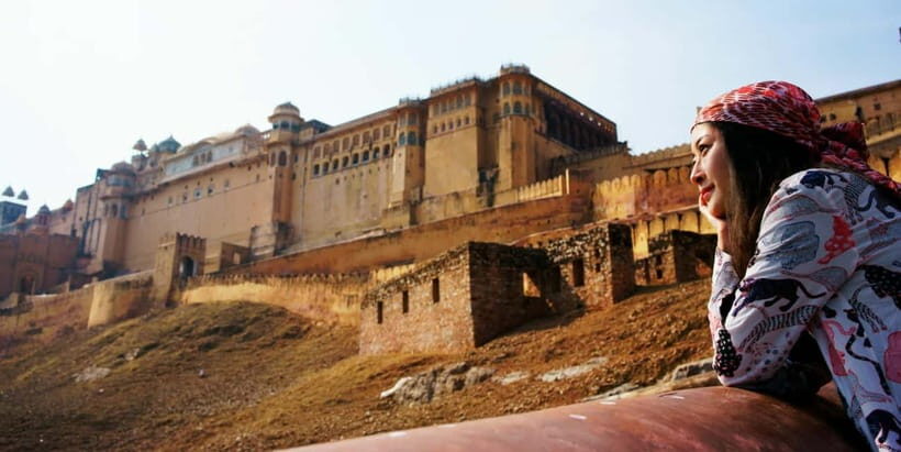 From Delhi: Private Full-Day Jaipur Highlights Tour - Galta Ji Monkey Temple: Sacred Tanks and Playful Rhesus Macaques