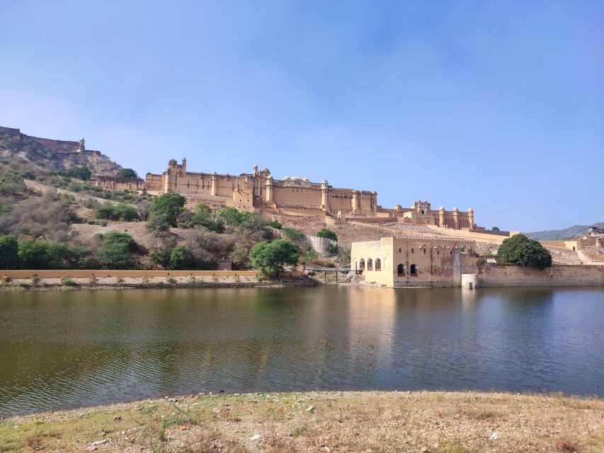 From Delhi: Private Jaipur & Amber Fort Guided Tour by Car - Jal Mahal From Outside: The Cool Photo Stop With a Catch (30 Minutes)