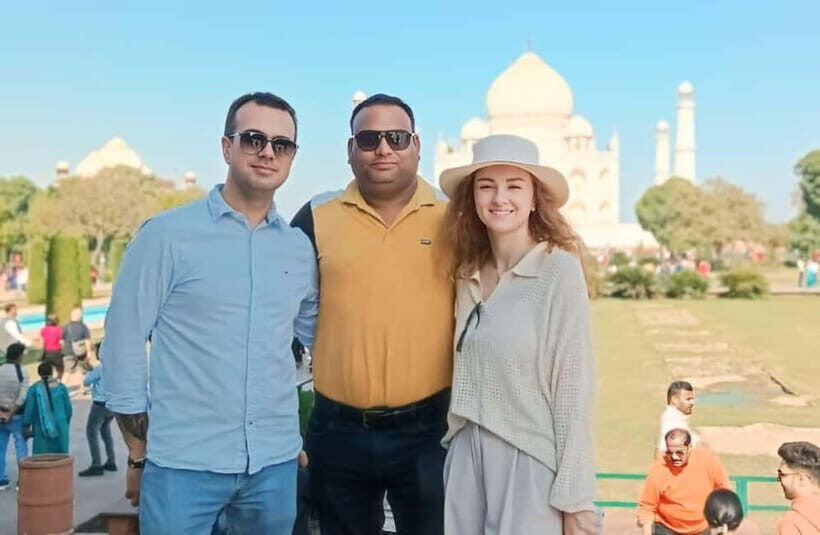From Delhi: Private Taj Mahal & Agra Tour with 5<em> Lunch – Key highlights worth getting excited about’ /></p>
<ul>
<li><strong>Skip the ticket line</strong> at the Taj Mahal so you spend more time inside and less time waiting outside</li>
<li><strong>A real guide for Agra Fort</strong> so the sandstone complex makes sense, not just looks impressive</li>
<li><strong>Baby Taj at Itimad-ud-daulah</strong> with a focus on inlay art and pietra dura-style craftsmanship</li>
<li><strong>5-star hotel buffet lunch</strong> option at DoubleTree by Hilton Hotel Agra (drinks not included)</li>
<li><strong>Private air-conditioned car</strong> with bottled mineral water and hotel-to-hotel (or airport) pickup</li>
</ul>
<h2 id="private-delhi-to-agra-comfort-the-drive-that-makes-or-breaks-the-day">Private Delhi-to-Agra Comfort: The Drive That Makes or Breaks the Day</h2>
<p><img width="820" height="615" decoding="async" src=