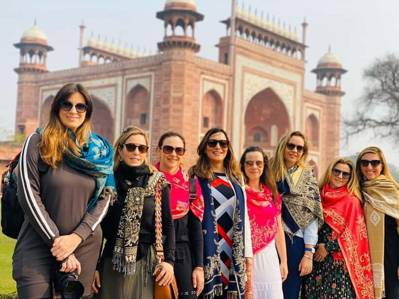 From Delhi: Private Taj Mahal & Day Trips Tour with 5<em> Lunch – Key things to know before you go’ /></p>
<ul>
<li><strong>Skip-the-line entry</strong> via a separate entrance for the Taj Mahal, saving time when crowds peak</li>
<li><strong>Government-approved local guiding</strong> in Agra, so you’re not piecing the story together yourself</li>
<li><strong>Three guided hours at the Taj Mahal</strong>, then structured visits to Agra Fort and Baby Taj</li>
<li><strong>5-star buffet lunch (about one hour)</strong> in the middle of sightseeing</li>
<li><strong>Itimad-ud-Daulah details</strong> like pietra dura/inlay work and fresco-style decorations</li>
<li><strong>Multi-language live guide</strong> options, including English, French, German, Japanese, Chinese, and more</li>
</ul>
<h2 id="private-pickup-from-ncr-and-the-yamuna-expressway-run">Private pickup from NCR and the Yamuna Expressway run</h2>
<p><img width="820" height="615" decoding="async" src=