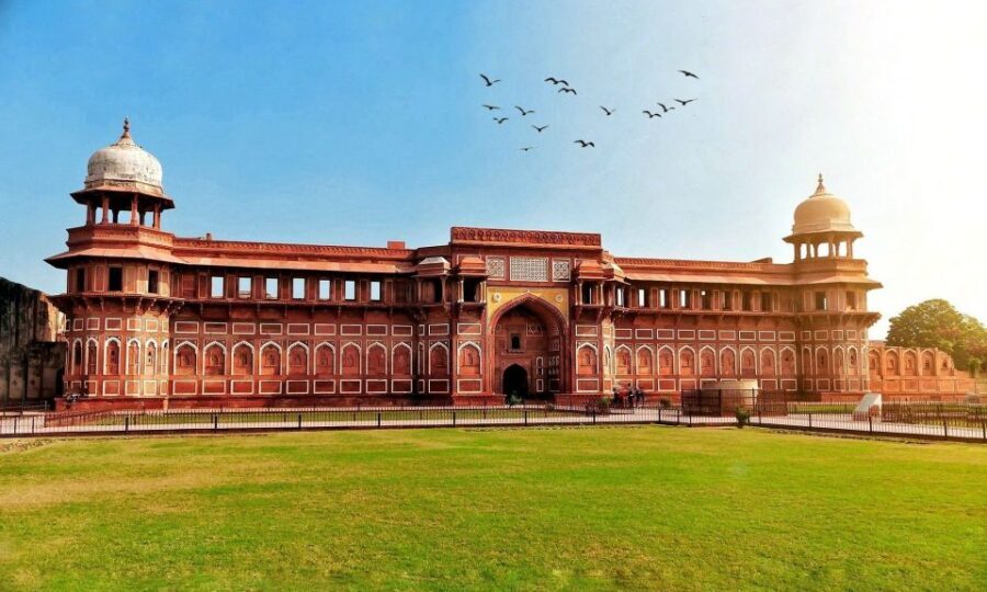 From Delhi: Sunrise Taj Mahal & Agra Private Day Trip By Car - Agra Fort: palaces, power, and the Shah Jahan chapter