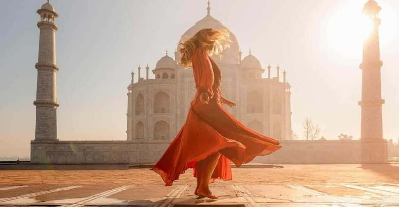 From Delhi: Sunrise Taj Mahal Tour With Elephant SOS - Wildlife SOS Elephant Conservation and Care Center: interaction with rules