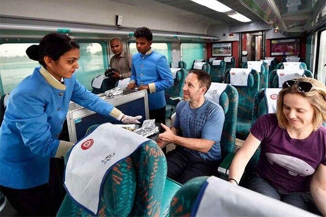 From Delhi : Taj Mahal & Agra Fort Tour by Luxury Express Train - Morning setup in Delhi: pickup to Nizamuddin Station