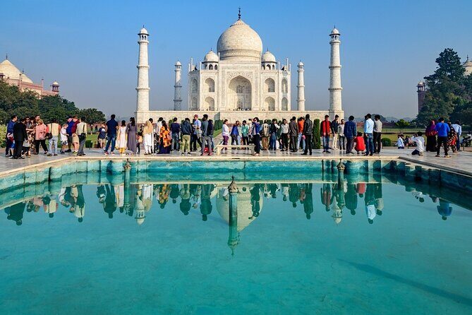 From Delhi: Taj Mahal and Agra Fort Private Day Tour by Car - Agra Fort: Mughal Power, Red Sandstone, and Taj Views