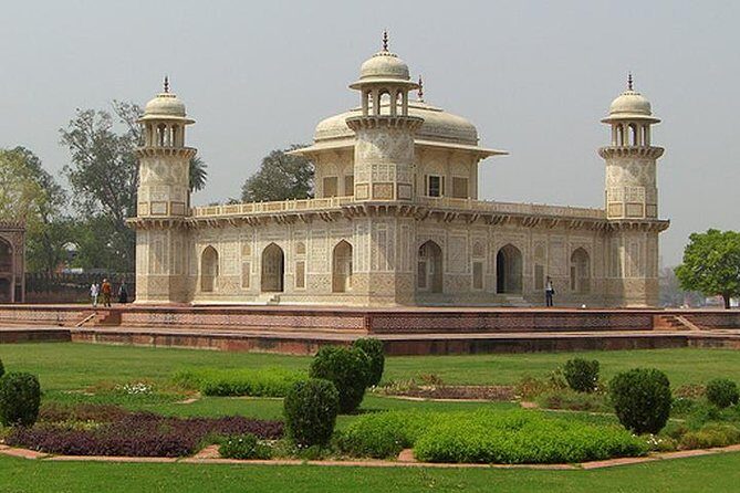 From Delhi: Taj Mahal & SOS Elephant Experience – Day Trip - Agra Fort after lunch: the underrated UNESCO stop with Taj views inside