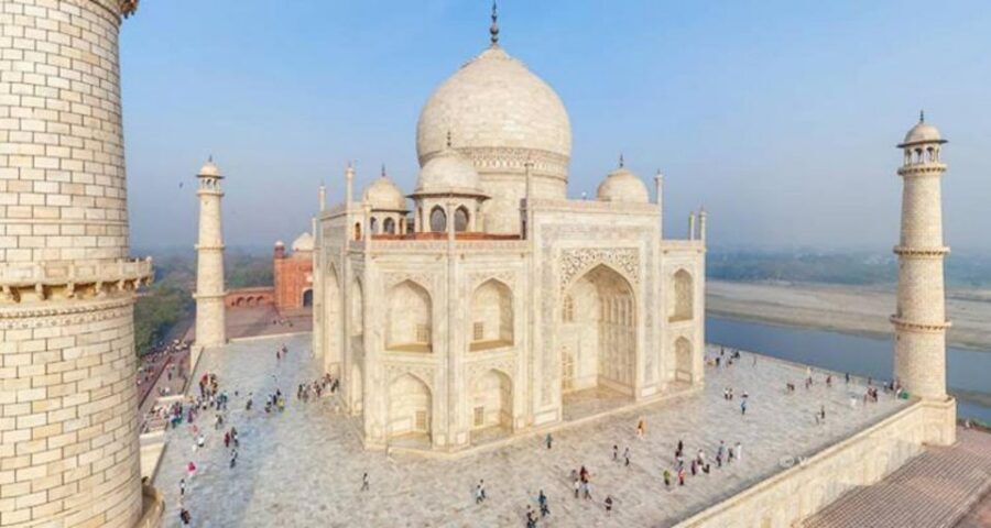 From Delhi: Taj Mahal Sunrise & Agra Fort Guided Day Trip - Agra Fort UNESCO Stop: Mughal-Era Stories Plus Big Views
