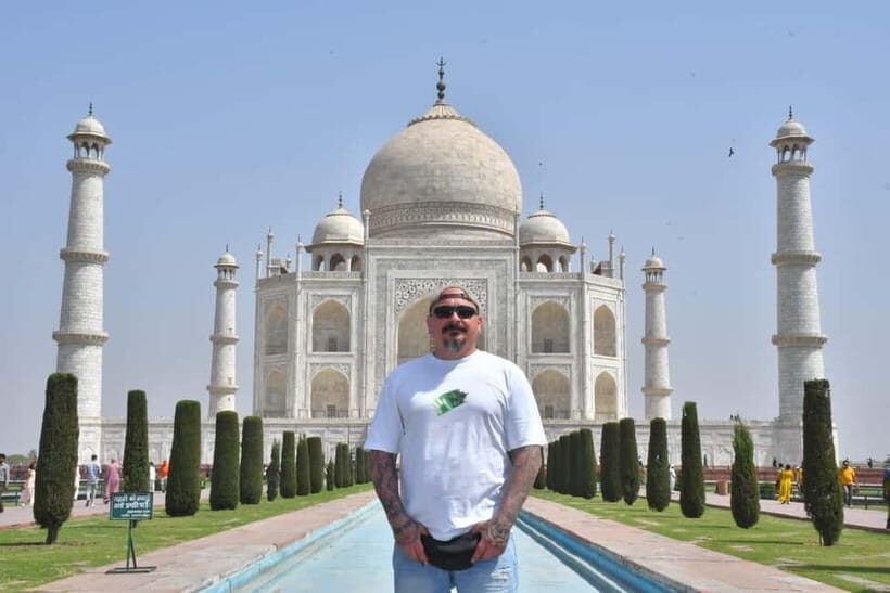 From Delhi: Taj Mahal Sunrise and Elephant Conservation Tour - Lunch Break and the Clock on a One-Day Schedule