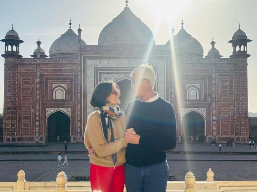 From Delhi: Taj Mahal Sunrise, Baby Taj & Agra Fort Day Tour - Getting to Agra from Delhi in a private AC car