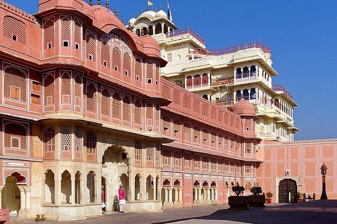 From Jaipur-2 Days Jaipur and Agra Tour by Car All Inclusive Tour - Jaipur Day 1: Amber Fort, Jal Mahal, Hawa Mahal, and City Palace