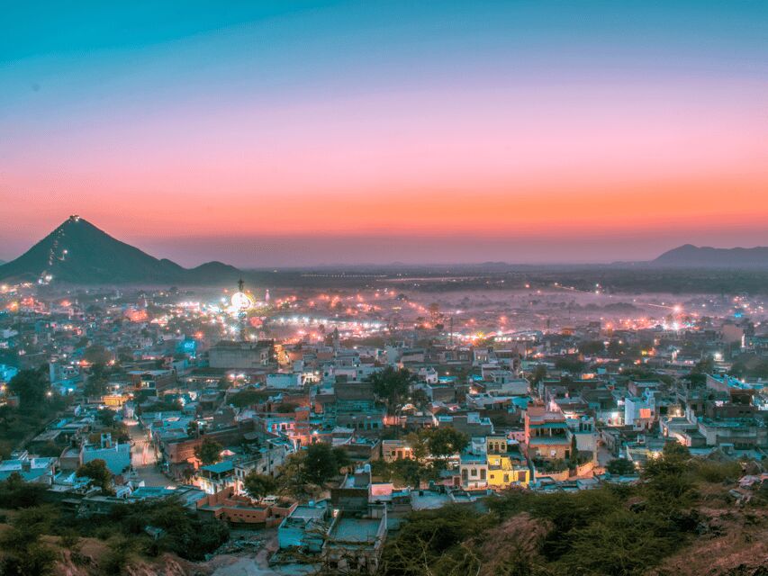 From Jaipur : Ajmer Pushkar Private Tour by Cab with Guide - Brahma Temple in Pushkar: The Rare Dedicated Worship Stop