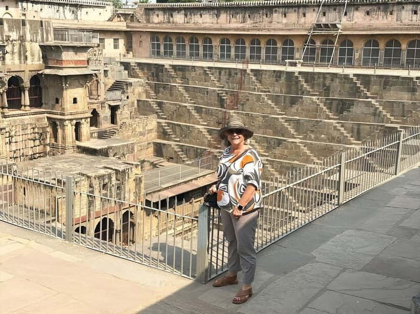 From Jaipur: Day Trip to Chand Baori and Bhangarh Fort - Chand Baori Stepwell: 3,500 Steps and 13 Stories Downward