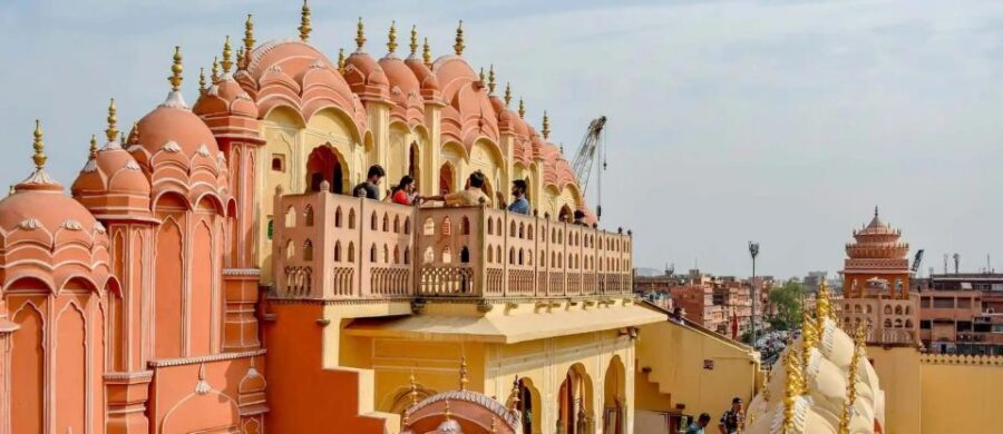 From Jaipur: Private Amber Fort, Jal Mahal and More Car Tour - Amber Fort: Red Sandstone, Marble, and Practical Timing
