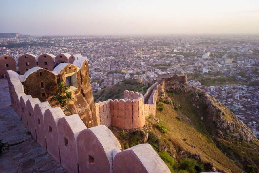 From Jaipur: Private Amber Fort, Jal Mahal and More Car Tour - Jal Mahal: The Submerged Palace Look From the Waterline