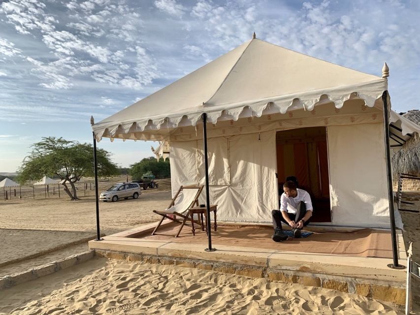 From Jaisalmer: Overnight Camping & Camel Safari in Khuri - Jaisalmer to Khuri: the late-afternoon drive that sets the mood