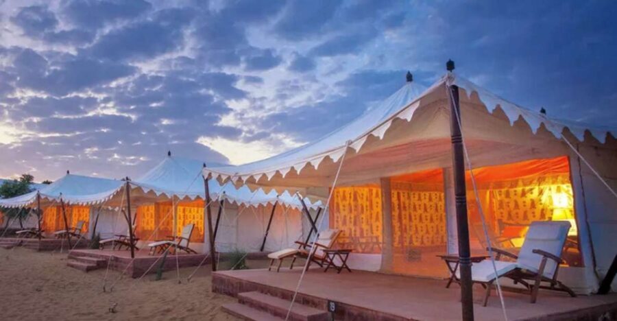 From Jaisalmer: Overnight Camping & Camel Safari in Khuri - Morning camel ride and the drive back to Jaisalmer (10–11 AM)