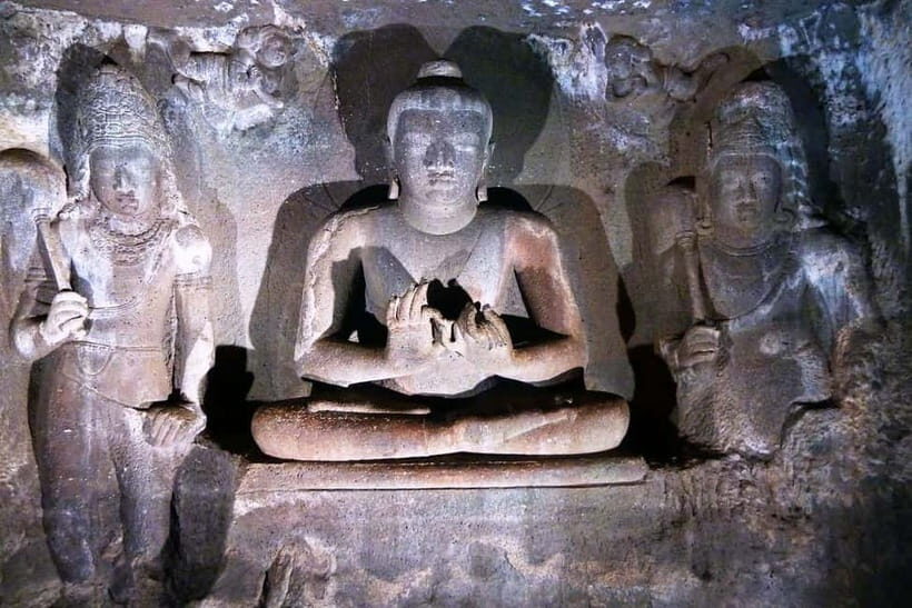 From Mumbai: Day Trip to Global Pagoda and Kanheri Caves - Kanheri Caves: rock-cut monasteries in Sanjay Gandhi National Park