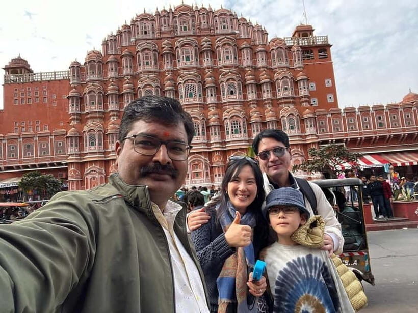 From New Delhi: Jaipur Guided City Tour with Hotel Pickup - Amber Fort: Rajputana Grandeur on a Hill