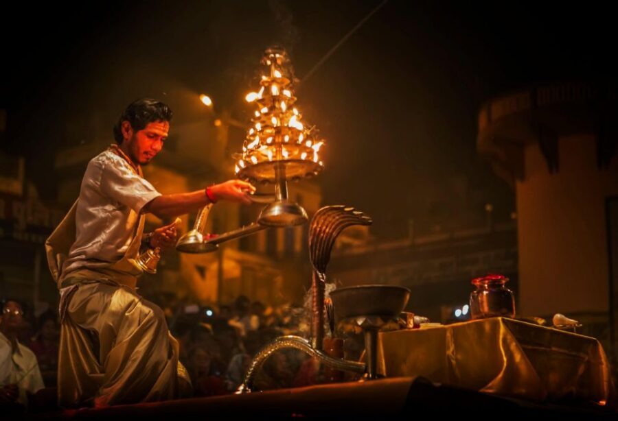 From Varanasi: Varanasi & Sarnath Full Day Guided Car Tour - Varanasi temples in a single guided circuit