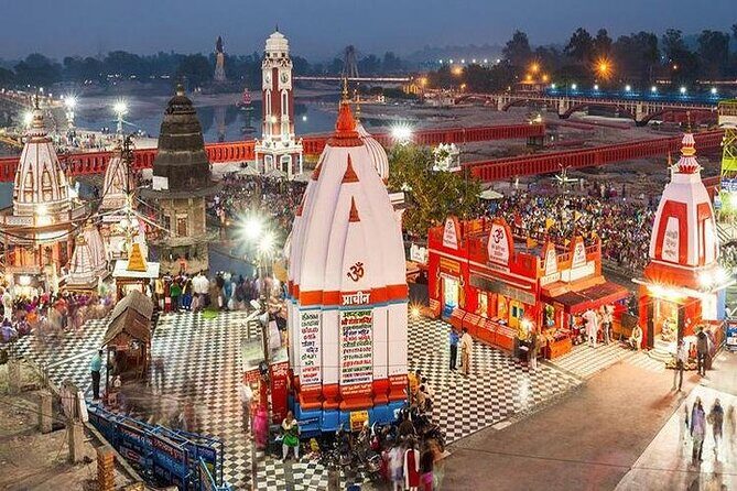 Full-Day Private Tour in Rishikesh & Haridwar - Ashram Time in Rishikesh: Sivananda Ashram Library and Yoga Focus