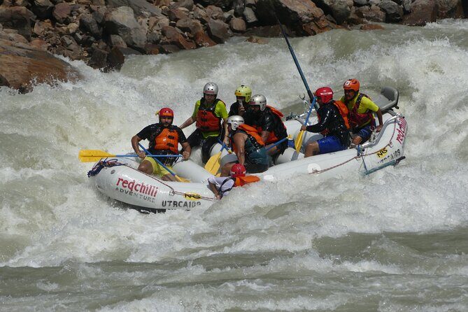 Full Day Rafting in Rishikesh - 35KM - The quiet parts: when the river lets you breathe