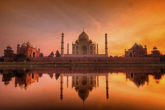 Full Day Taj Mahal and Agra Private Tour from Agra - Agra Fort: Red Sandstone Power and the Taj From a Distance