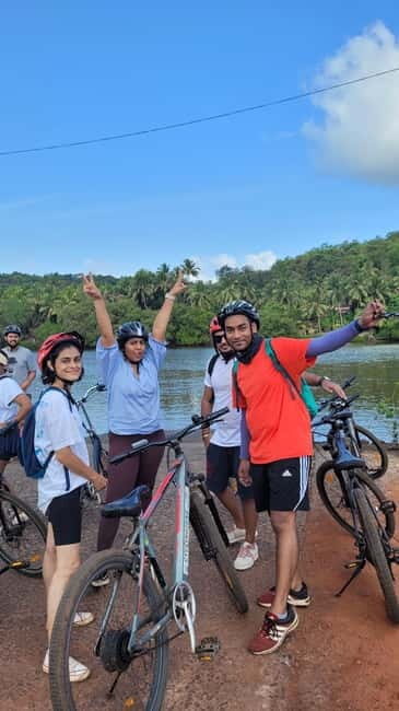 Goa: Chorao Island E-Bike guided Tour veg breakfast included - From Pomburpa to Chorao: how the ferry hop sets the mood