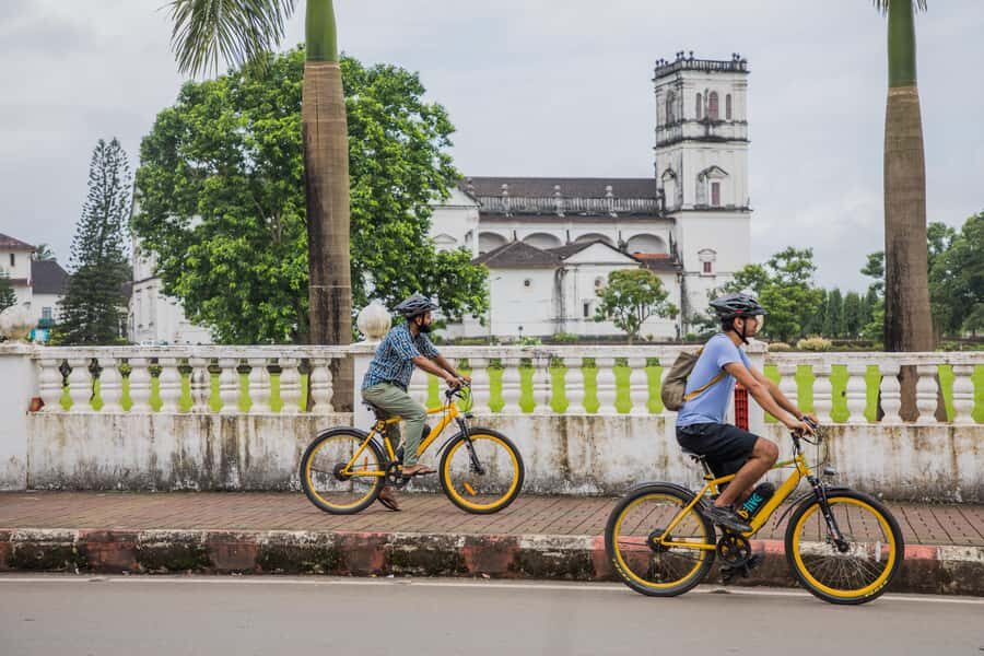 Goa: Old Goa and Divar Island E-Bike Tour with Snacks - Old Goa on an E-Bike: A Smarter Way to See More