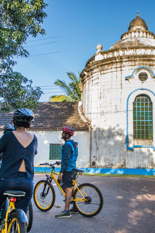 Goa: Old Goa and Divar Island E-Bike Tour with Snacks - Talking With Locals on Divar: The Part That Changes Your Perspective