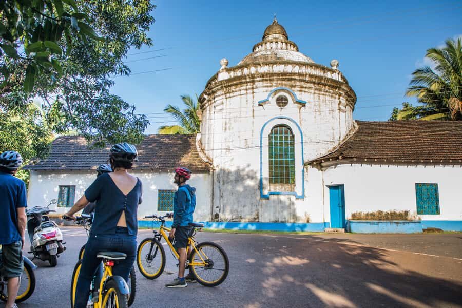 Goa: Old Goa and Divar Island E-Bike Tour with Snacks - How the E-Bike Experience Works in Real Life