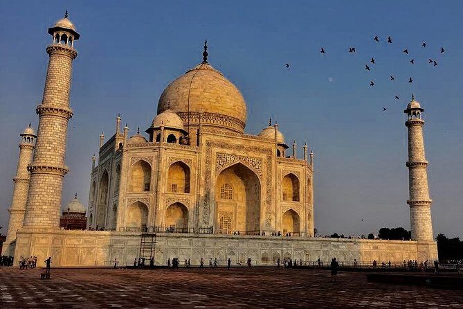 Golden Triangle Private Luxury Tours India 4N/5Days - Day 2 in Agra: Taj Mahal early timing, Agra Fort, and Mehtab Bagh at sunset