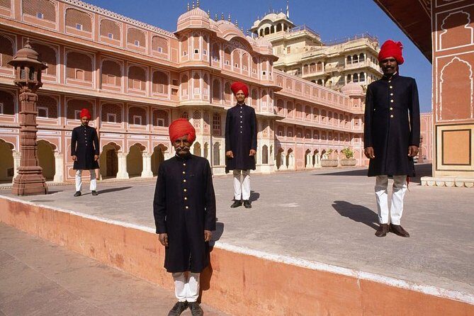 Golden Triangle Tour With Safari ( Ranthambore )8 Days Tour. - Day 6 Jaipur: Amer Fort, Galtaji Monkey Temple, and Jal Mahal