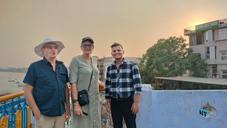 Guide francophone à varanasi - Rakesh - Meeting at Manmanidr Observatory on Dashashwamedh Road