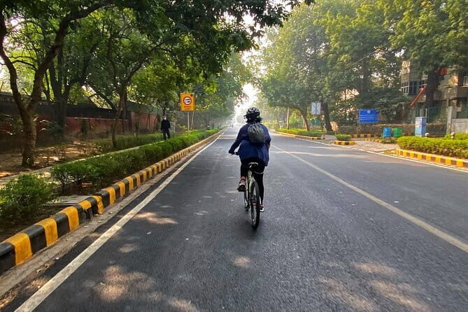 Half-Day Premium Delhi Heritage Cycling Tour - An Illustrious Tryst with time - Safdarjung Tomb: the late Mughal mausoleum with carving details