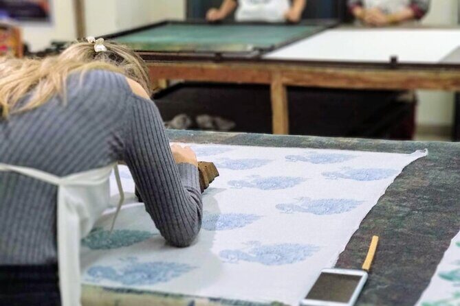Hands-on Block Printing Workshop - Sanganeri block printing basics: what the class actually teaches